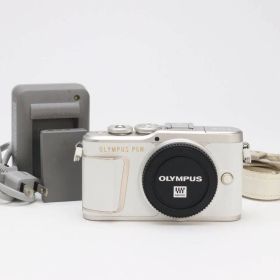 AB (良品) OLYMPUS オリンパス PEN E-PL10 ボディ ホワイト シャッター回数1246 初期不良返品対応 111-180