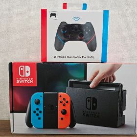 Nintendo Switch本体 ネオンブルー/ネオンレッド 連射プロコン付き