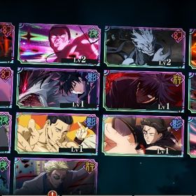 初期垢🌈2周年4キャラ🌈石4万6千 | ファンパレ(呪術廻戦ファントムパレード)のアカウントデータ、RMTの販売・買取一覧