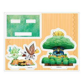 『ファンタジーライフi グルグルの竜と時をぬすむ少女』 オリジナルアクリルジオラマ ちょうろう樹 (ヨハネス＆リーファ)