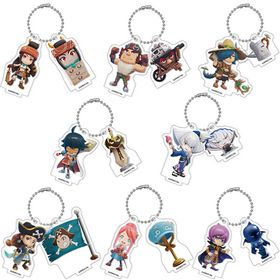 ファンタジーライフi グルグルの竜と時をぬすむ少女 仲間キャラクター アクリル2連キーホルダースタンド Vol.1 コンプリート