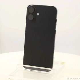 【中古】Apple(アップル) iPhone16 Plus 128GB ブラック 3N343J／A SIMフリー 【198-ud】