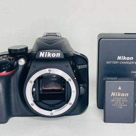 [良品 シャッター数9,721回] Nikon D3400 ニコンFマウント