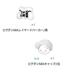 ピグダンMAキャップ/白 ピグダンMAレイヤードパーカー/黒 | ピグパ(ピグパーティ)のアカウントデータ、RMTの販売・買取一覧