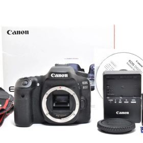 Canon EOS 80D デジタル一眼レフカメラボディ ブラック キヤノン