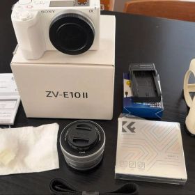SONY VLOGCAM ZV-E10 II パワーズームレンズキット