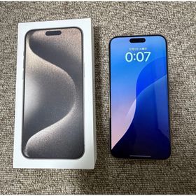 アイフォーン(iPhone)のiPhone15 Pro Max 256GB ナチュラルチタニウム SIMフリー(スマートフォン本体)