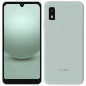 【箱破損 または 箱汚れ品】SHARP AQUOS wish3 SH-M25-G グリーン (SIMフリー版）
