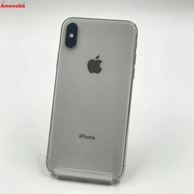 爆速発送iPhoneX 64GB シルバー MQAY2J/A docomo版SIMフリー 美品