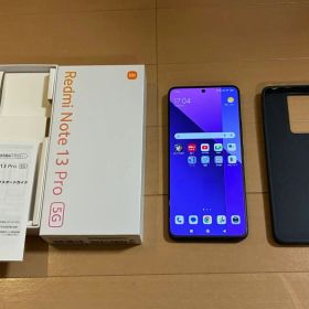 ◯美品 Redmi Note 13 Pro 5G ブラック 本体 おまけ付き