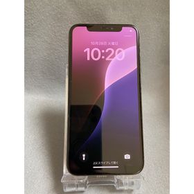 アイフォーン(iPhone)の美品 国内版 SIMフリー iPhoneXs 256GB ゴールド色(スマートフォン本体)