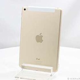 〔中古品〕 iPad mini 4 128GB ゴールド MK782J／A SoftBank ［7.9インチ液晶／Apple A8］〔中古品〕 iPad mini 4 128GB ゴールド MK782J／A SoftBank ［7.9インチ液晶／Apple A8］