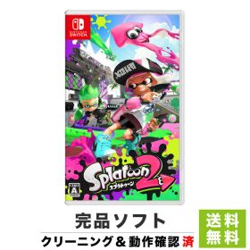 Switch スプラトゥーン2 (パッケージ版) Splatoon 2 ソフト ケースあり カートリッジ スイッチ ニンテンドー Nintendo 任天堂【中古】