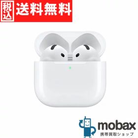 ◆ポイントUP◆【新品未開封品（未使用）】 第4世代 Apple AirPods 4 MXP63J/A [ホワイト] イヤホン Bluetooth対応 マイク付（2024年版）