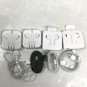 未使用 アイフォン イアフォン Apple EarPods Lightning コネクタ ケーブル類 まとめ売り D1105-15
