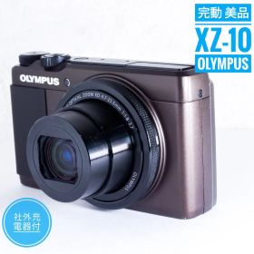 完動 美品 OLYMPUS オリンパス XZ-10 充電器付き ブラウン