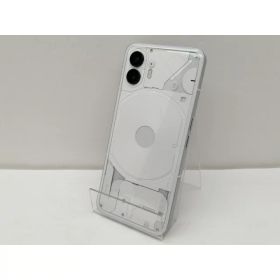 【中古】NOTHING 国内版 【SIMフリー】 Nothing Phone (2) 12GB 512GB ホワイト A10400034【仙台イービーンズ】保証期間1ヶ月【ランクA】