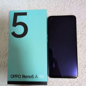 OPPO Reno5 A ライトブルー 本体