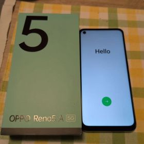 OPPO Reno5A アイスブルー