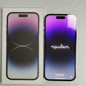 【交換後未使用】iPhone 14 pro 128GB SIMフリー パープル