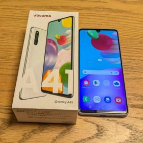 【美品】docomo Galaxy A41 ホワイト SC-41A