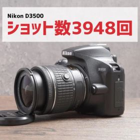 ✨ショット数3948回で美品✨Wi-Fi搭載✨Nikon D3500 10852