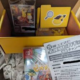 Amazon限定 名探偵ピカチュウ 帰ってきた 名探偵ピカチュウ Switch ソフト・オリジナルBOX・アイテムケース・プロモカード