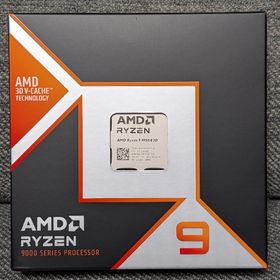 エーエムディー(AMD)の未開封 Ryzen 9 9950X3D 国内正規品 AMD(PCパーツ)