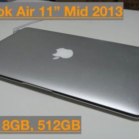 MacBook Air 11" Mid2013 1.7GHz 8GB 512GB