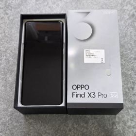 OPPO Find X3 Pro 5G ホワイト 本体 ケース付き