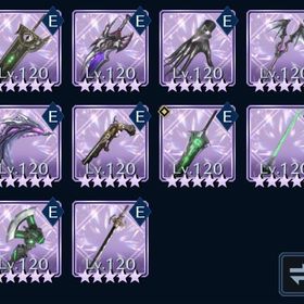 買う前に必ずコメントお願いします 引退垢 重課金 LB武器全種完凸 総戦力100万↑ | FF7エバークライシス(FF7EC)のアカウントデータ、RMTの販売・買取一覧