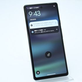 【液晶美品】SIMフリー Google Pixel6a 128GB セージ