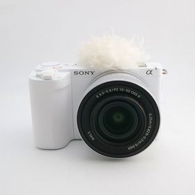 ソニー(SONY)の【中古】(ソニー) SONY VLOGCAM ZV-E10M2K W(コンパクトデジタルカメラ)