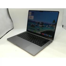 【中古】Apple MacBook Pro 14インチ CTO (14インチ,M3,2023) シルバー M3(CPU:8C/GPU:10C)/8G/512G【浜松駅前】保証期間1ヶ月【ランクB】