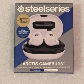 未使用 ホワイト スティールシリーズ ARCTIS GAMEBUDS 白