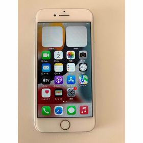 アイフォーン(iPhone)のアップル iPhone7 128GB シルバー SIMフリー(スマートフォン本体)
