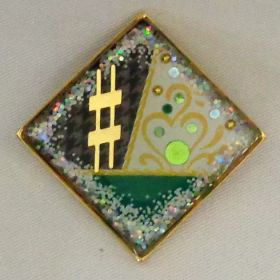 【中古】アクセサリー(非金属)(キャラクター) 二階堂大和 「アイドリッシュセブン 衣装ブローチ WiSH VOYAGE ＆ Heavenly Visitor」 AnimeJapan 2018グッズ