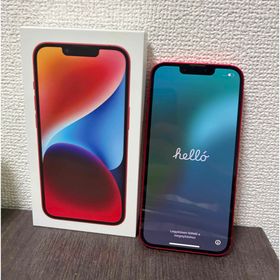アップル(Apple)のアップル iPhone14 128GB レッド(スマートフォン本体)