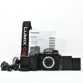 ＜良品＞ Panasonic LUMIX G9 ボディ DC-G9-K｜外観美品(ミラーレス一眼)