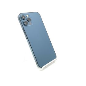 アップル(Apple)の【全額返金保証】【最速発送】Apple iPhone iPhone 12 Pro 256GB パシフィックブルー SIMフリー 動作確認済(スマートフォン本体)