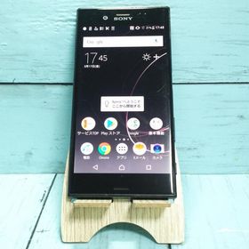 SONY Xperia XZs SOV35 au ブラック 本体 白ロム SIMロック解除済み SIMフリー 395031