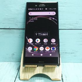 SONY Xperia XZs SOV35 au ブラック 本体 白ロム SIMロック解除済み SIMフリー 405459