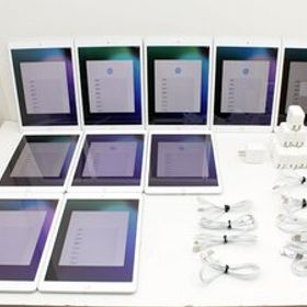 【送料無料/動作OK/まとめ 10台 セット】 Apple iPad 第7世代 WiFiモデル MW752J/A 32GB シルバー OS 18.7.1 A2197 D16N