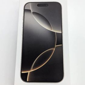 Apple SIMフリー iPhone16Pro 256GBナチュラルチタニウム