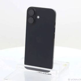 〔中古品〕 iPhone16 128GB ブラック MYDQ3J／A SIMフリー【262】