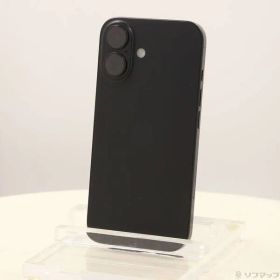 〔中古品〕 iPhone16 256GB ブラック MYDW3J／A SIMフリー【344】