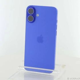 〔中古品〕 iPhone16 Plus 256GB ウルトラマリン MXVK3J／A SIMフリー【258】
