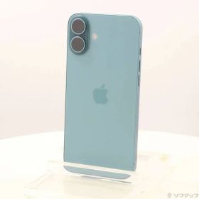 〔中古品〕 iPhone16 Plus 256GB ティール MXVL3J／A SIMフリー【258】