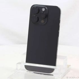 〔中古品〕 iPhone16 Pro 128GB ブラックチタニウム MYMV3J／A SIMフリー【348】