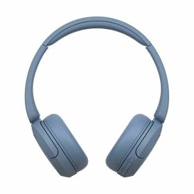 ソニー(SONY) ワイヤレスヘッドホン WH-CH520:Bluetooth対応/軽量設計 約147g/専用アプリ対応により好みの音質にカスタマイズできる「イコライザー」設定対応/ブルー WH-CH520 L 小